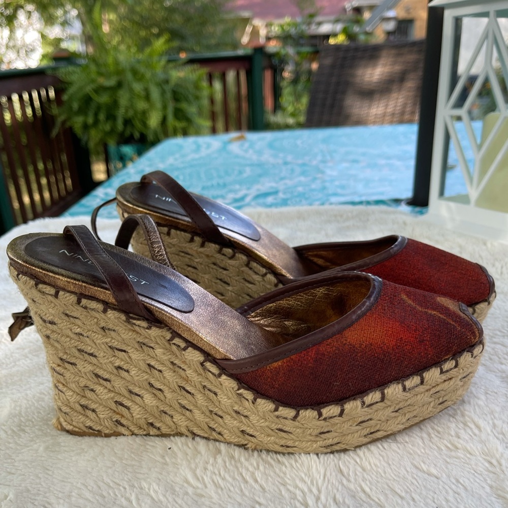 Nine West Espadrille Wedge Sandal